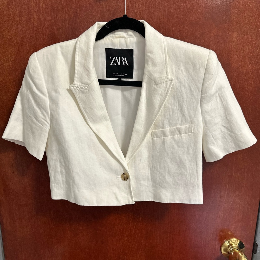 Zara Ivory Blazer